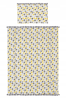 Perinky do kočíka - Trolley Set / Kitty Kitty Yellow Belisima
