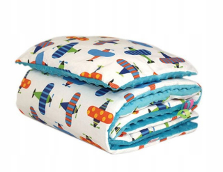 Perinky do kočíka - Minky 50x75 Trolley Set Ewox 11470 vankúš