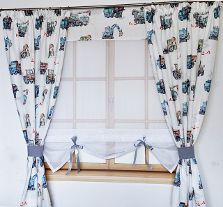 Detské záclony - Alvin Ready Curtain 140x250 cm striebro