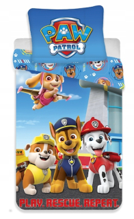 Detský set paplón, vankúš - 3D podstielky sada 4-dielnej bavlny 140x200