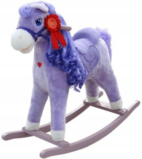 ROCKING HORSE PRINCESICES FIOLET. Mally