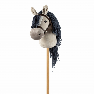 Kôň na palicu, sivá - podľa Astrup - Hobby Horse