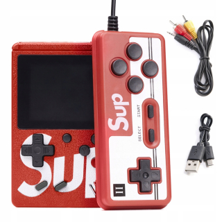 Konzola prenosný mini gamepad retro red