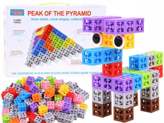 Stavebnica - Creative bloky 4D 170 ELE Pyramid