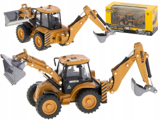 Rýpadlá loader Bulldozér s modelom lyžičky z kovu