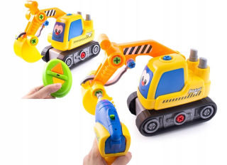 Riadené rýpadlo R / C Skrutkovač pre batérie Pilotné