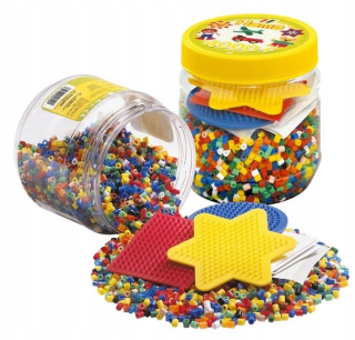 Hama korálky 2052 MIDI 4.000 korálky podložky