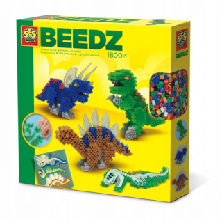 Korálky pre žehlenie dinosaurov 3D SES 06262