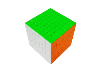 Cube 7x7x7 Moyu + Rubik kocka stand