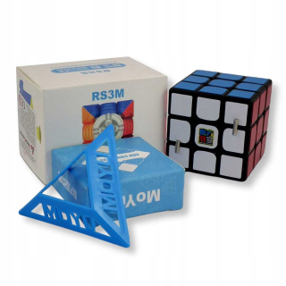 MoYu RS3M 2020 Magnetická kocka 3x3x3 čierna