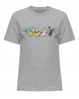 Evee T-Shirt Evolution Pokemon Pikachu 146-152
