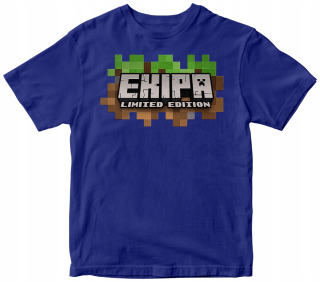 Minecraft - Tričko ekipa Minecraft - 146 cm / 10 rokov