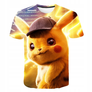 Pokémon - T-shirt Pokemon Pikachu 3D T-shirt