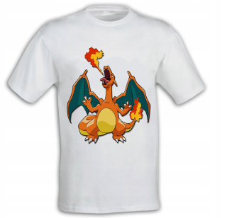 T-shirt Anime Pokemon Charizard 140