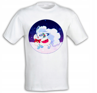 T-shirt vianočné Pokemon Vulpix 140