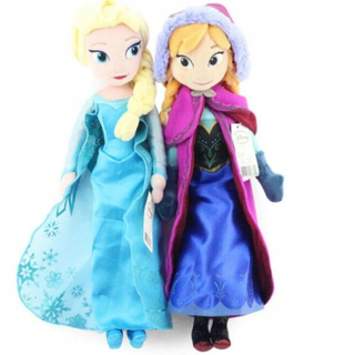 Elsa Frozen - Zmrazená ľadová pôda Elsa + Anna Lalka Elza Mascot