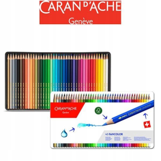 CARAN D'ACHE FAGOLOR METAL BOX 40 S