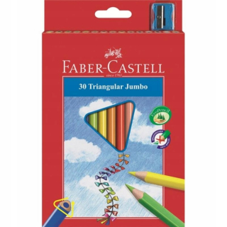 Ceruzky Faber Castell Jumbo OPP.30 Farby