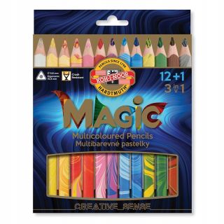 Magic Trio 12+ 1 Farby KOH-I-NOOR 3408/13