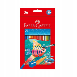 Watercolor ceruzky Faber-Castell 36 Farby