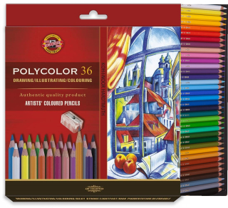 Umelecké ceruzky Polycolor 36 KOH-I-NOOR