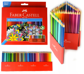Faber-Castell Eco ceruzka ceruzky 60 farieb hrad