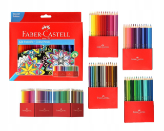 Ceruzkové pastelky Faber Castell Case 60 farieb