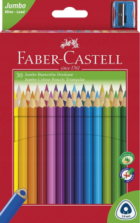 Ceruzkové pastelky Faber Castell Jumbo + ceruzka ceruzka