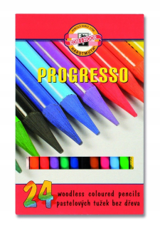 Ceruzky CRAYONS KOH-I-NOOR PROGRESSO 24 FARBY