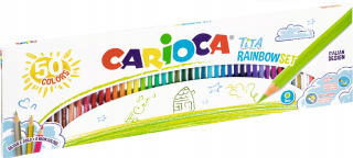 Ceruzka ceruzky ceruzky 50 farebné karioca set