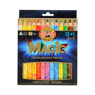 Multicolored ceruzky CRAYONS 12KOL Magic Trio3408