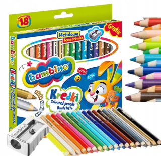 Ceruzky s menom Bambino 18 Kol