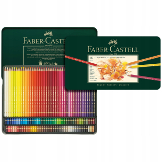 Polychromos CRAYONS 120 FARBY Faber-Castell 11001