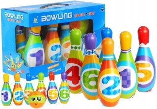 Bowlingové penové čísla pre batoľatá