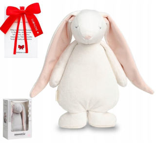 Bunny mesiac Sterrym krémová Ružová + luka
