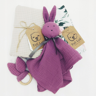 Bunny Baby Baby Muślin Jagoda