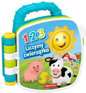 Kniha počíta zvieratá GFP31 Fisher Price