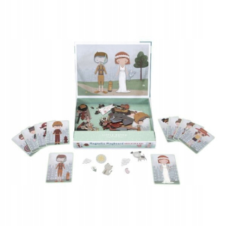 L. Dutch Magnetické puzzle Magnes Rosa Jim