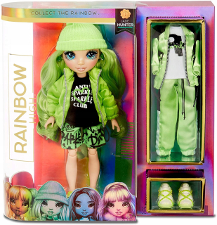 LOL bábiky - L.o.l.l Rainbow High Fashion Doll - Jade Hunter