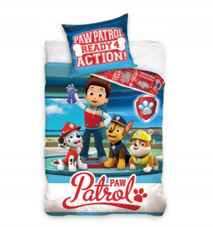 Paw Patrol - L17 Detské obliečky 140/200 Cotton Dog Patrol