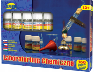 Chemické laboratórium. Malý chemik 160 skúseností