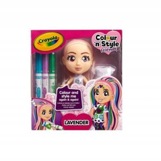 PUPPET COLOUR'N'STYLE LAVENDER PINK COLORING