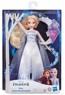 Frozen Elsa - Elsa bábika spev v poľskej krajine ľadu mrazené