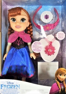 Frozen Elsa - Doll Frozen Land of Ice Anna 35 cm Big Príslušenstvo