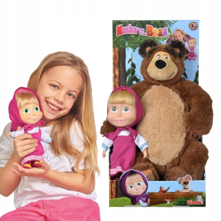 BÁBIKA MEDVEĎ MEDVEĎ MASKOT SET 2V1 SIMBA