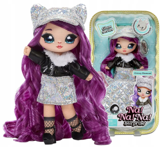 Bábika NaNaNa Surprise Glam Chrissy Diamond 2-v-1