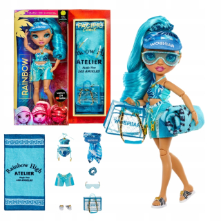 Pacific Coast Doll Hala Capri Rainbow High + AKC