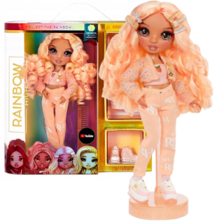 Bábika - Rainbow High Fashion Georgia Bloom Doll+2 outfity