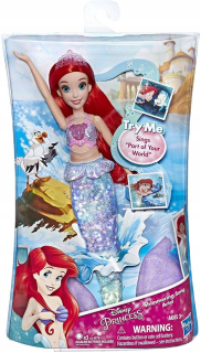 PUPPET Mermaid Ariel Spievajúce hráčov DISNEY