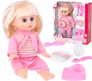 BÁBIKA ZUZIA SO ZVUKOM VLASOV + DOPLNKY 35CM